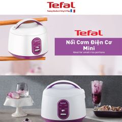 Nồi cơm điện cơ mini Tefal RK224168 - 0.7L, 300W - Hàng Chính Hãng / Bảo Hành 02 Năm