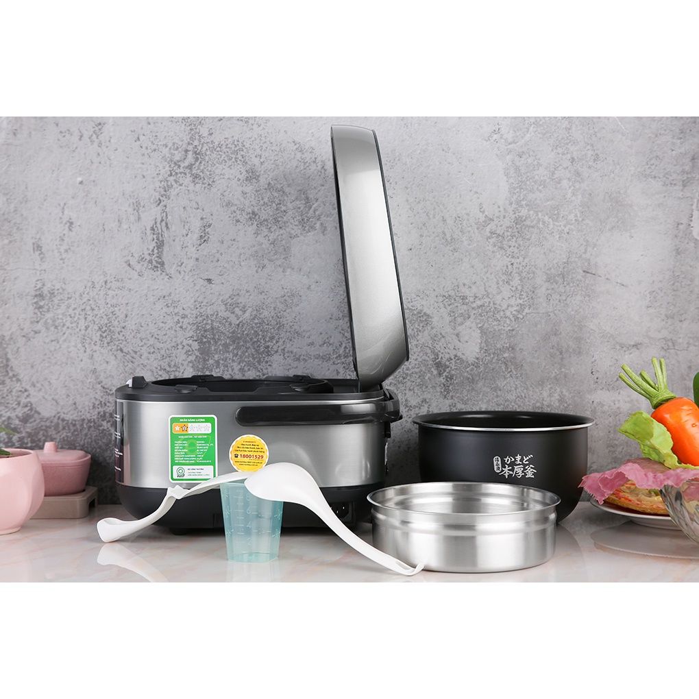 Nồi cơm điện cao tần Toshiba 1 lít RC-10IP1PV - Chính Hãng, Mới, Full Box