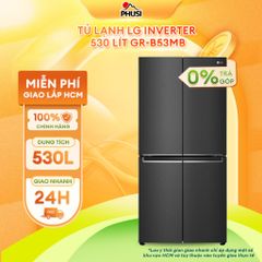 Tủ lạnh LG Inverter 530 Lít GR-B53MB 4 cánh