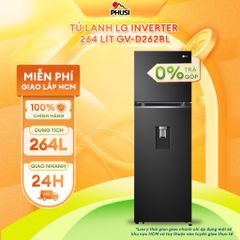 Tủ lạnh LG Inverter 264 Lít GV-D262BL