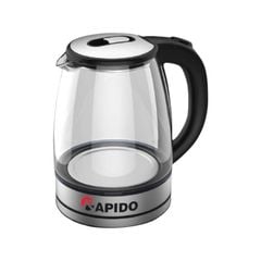 Bình đun siêu tốc, Ấm đun siêu tốc Rapido 1.8 lít RK1818  - Chính Hãng, Mới, Full Box