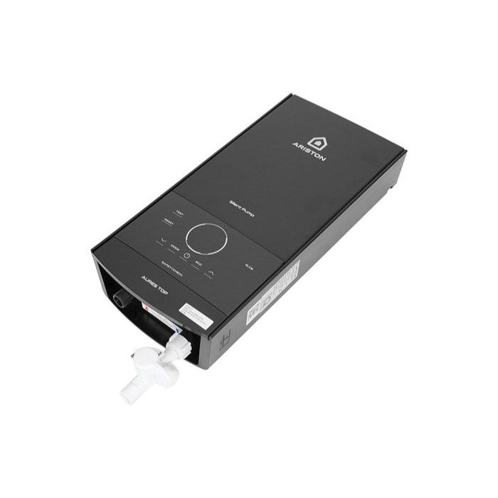 Máy nước nóng trực tiếp Ariston 4500W AURES TOP 4.5P Bơm trợ lực, kèm theo vòi sen