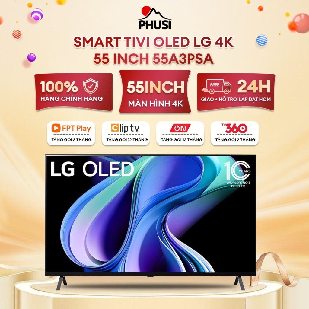 Smart Tivi OLED LG 4K 55 inch OLED55A3PSA -
