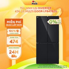 Tủ lạnh LG Inverter 474 lít Multi Door LFB47BLG