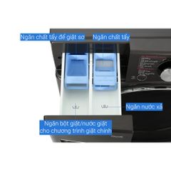 Máy Giặt Sấy Lồng Ngang LG AI DD Inverter giặt 21 kg - sấy 12 kg F2721HVRB