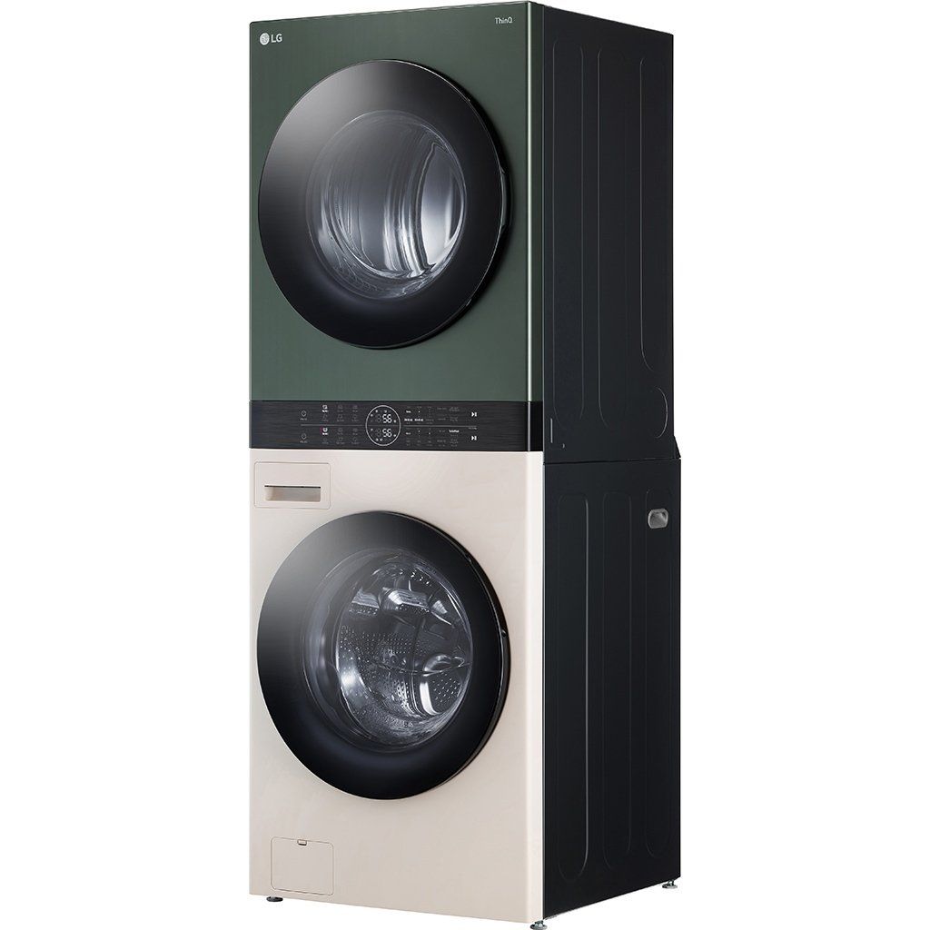 Tháp giặt sấy LG WashTower Inverter giặt 14 kg - sấy 10 kg WT1410NHEG