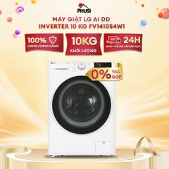 Máy Giặt Lồng Ngang LG AI DD Inverter 10 kg FV1410S4W1