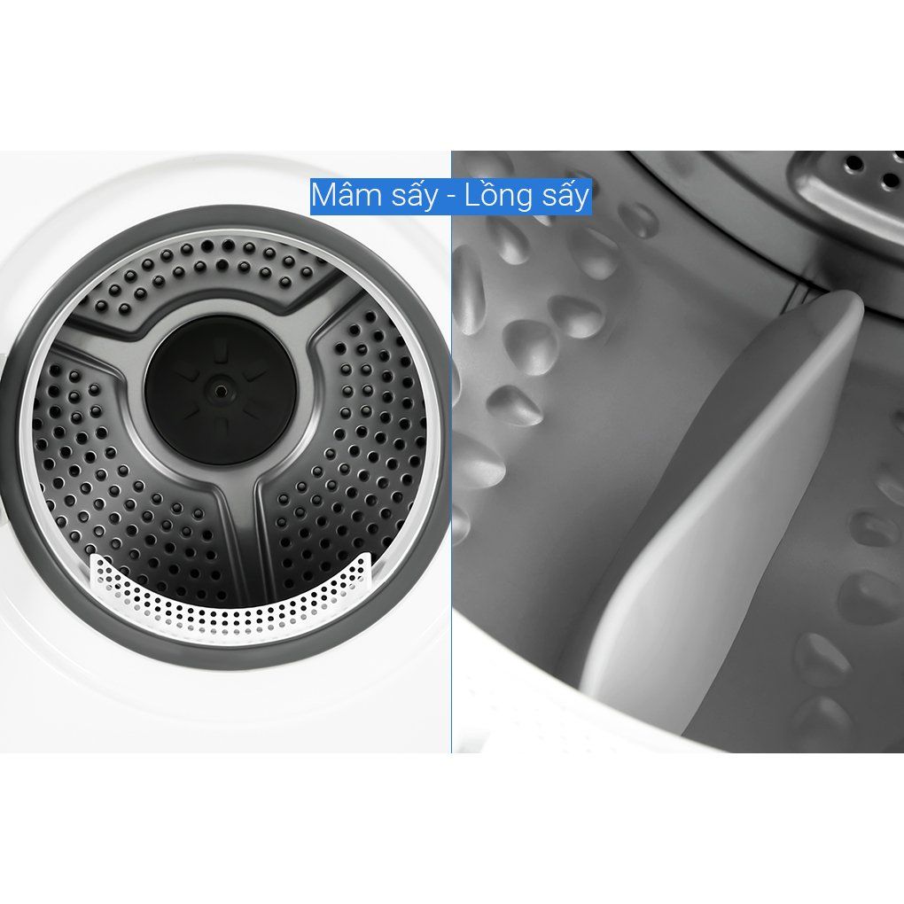 Máy Sấy Thông Hơi Lồng Ngang Casper 7.2 kg TD-72VWD