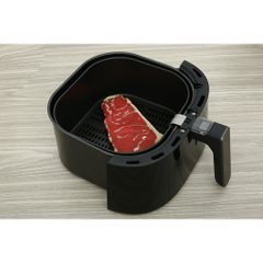 Nồi chiên không dầu Philips HD9280/90 6.2 lít Vỏ nhựa chịu nhiệt cao cấp Lòng nồi bằng thép không gỉ