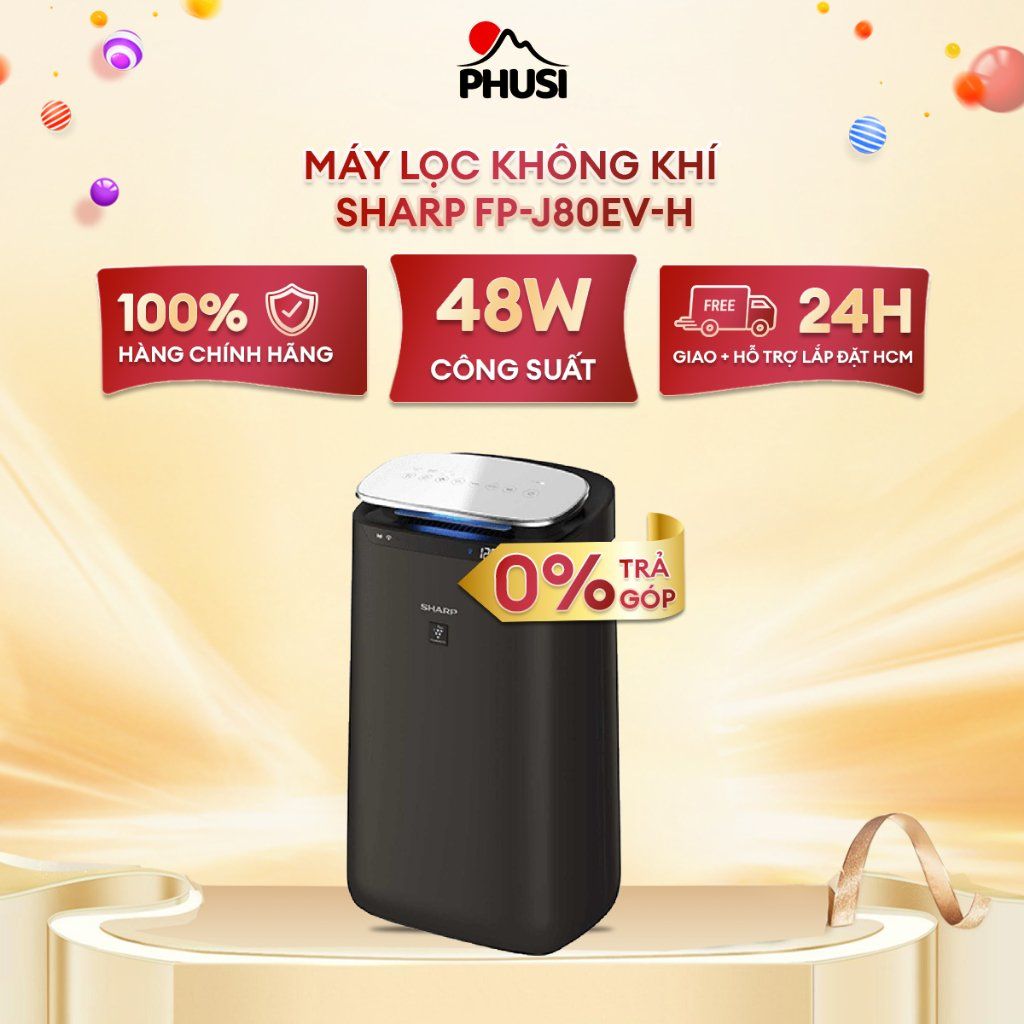 Máy lọc không khí Sharp FP-J80EV-H ()