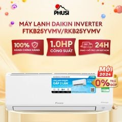 Máy Lạnh Daikin Inverter 1HP FTKB25YVMV/RKB25YVMV