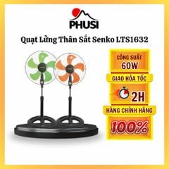Quạt Lửng Thân Sắt Senko LTS1632 - Màu ngẫu nhiên