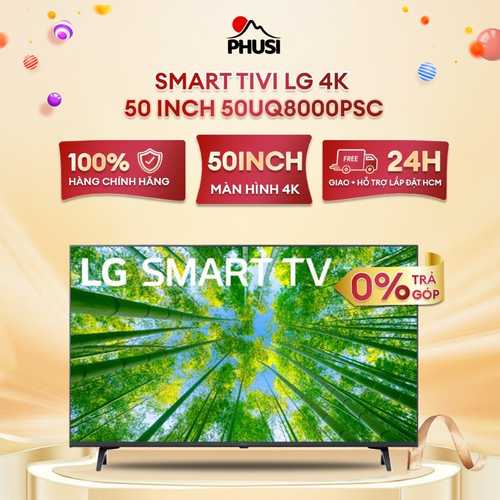 Smart Tivi LG 4K 50 inch 50UQ8000PSC -
