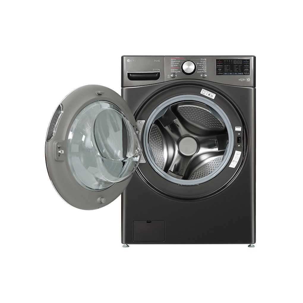 Máy Giặt Sấy Lồng Ngang LG AI DD Inverter giặt 21 kg - sấy 12 kg F2721HVRB