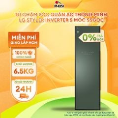 Tủ chăm sóc quần áo thông minh LG Styler Inverter 5 móc S5GOC