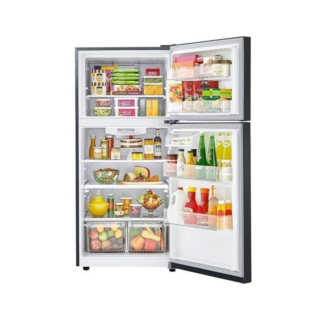 Tủ lạnh LG ngăn đá trên Smart Inverter™ 572L màu đen LTB55BLMD