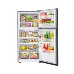 Tủ lạnh LG ngăn đá trên Smart Inverter™ 572L màu đen LTB55BLMD