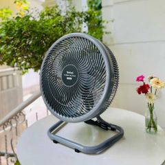 Quạt sàn Tefal TB Silence Plus VH686790 - 6 cánh quạt động cơ bạc thau - Hàng chính hãng / BH 02 năm