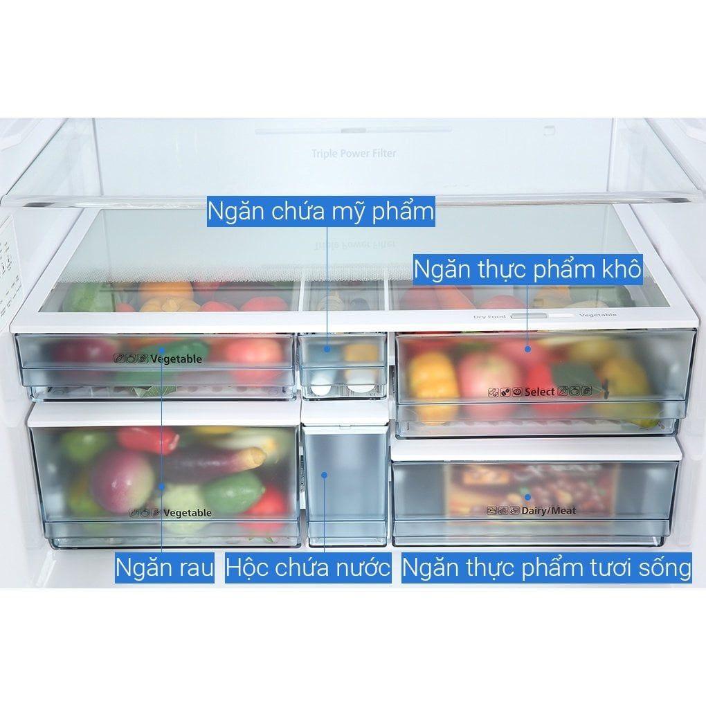 Tủ lạnh Hitachi Inverter 569 lít R-WB640PGV1 (GMG)