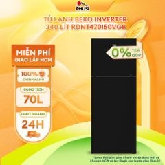 Tủ lạnh Beko Inverter 340 lít RDNT470I50VGB