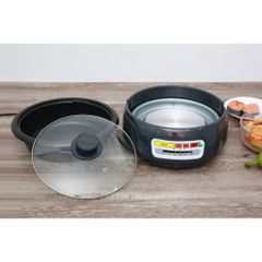 Nồi Lẩu điện FAST COOKING Supor HFK26EVN-130 Công suất 1300W, bảng điều khiển nút gạt, lòng nồi chống dính