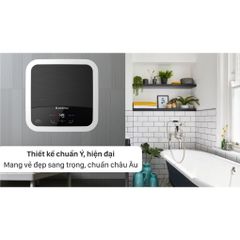 Máy nước nóng gián tiếp Ariston 15 lít AN2 15 LUX-D AG+ Cầu dao chống giật ELCB, Công nghệ Ion Bạc kháng khuẩn