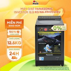 Máy Giặt Lồng Đứng Panasonic Inverter 12.5 Kg NA-FD125V1BV