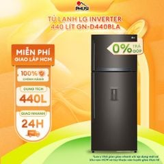 Tủ lạnh LG Inverter 440 lít GN-D440BLA [GIAO HCM]