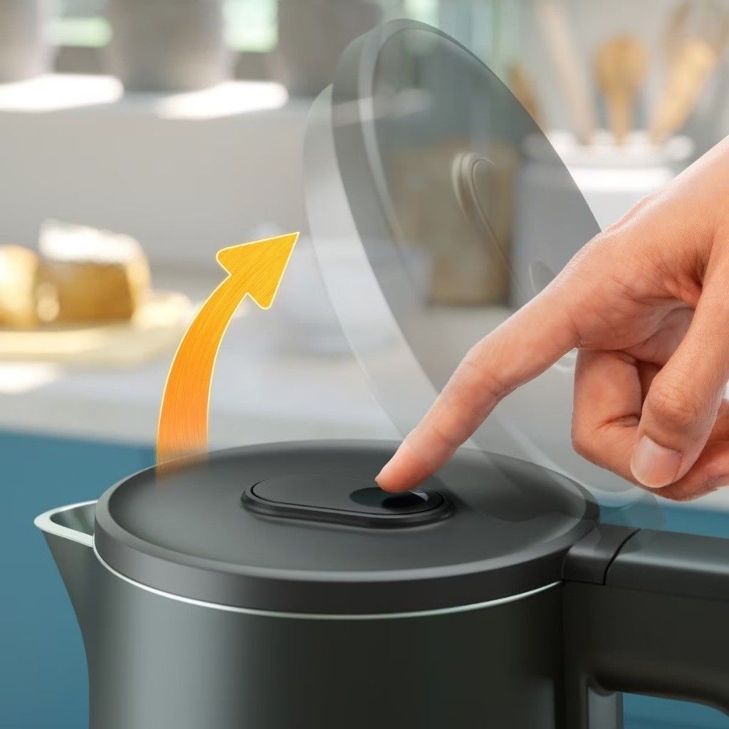 Bình đun siêu tốc Philips HD9395/90 dung tích 1.7 lít, bảo hành 2 năm| Hàng chính hãng