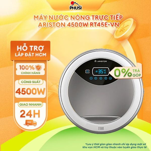 Máy nước nóng trực tiếp Ariston 4500W RT45E-VN