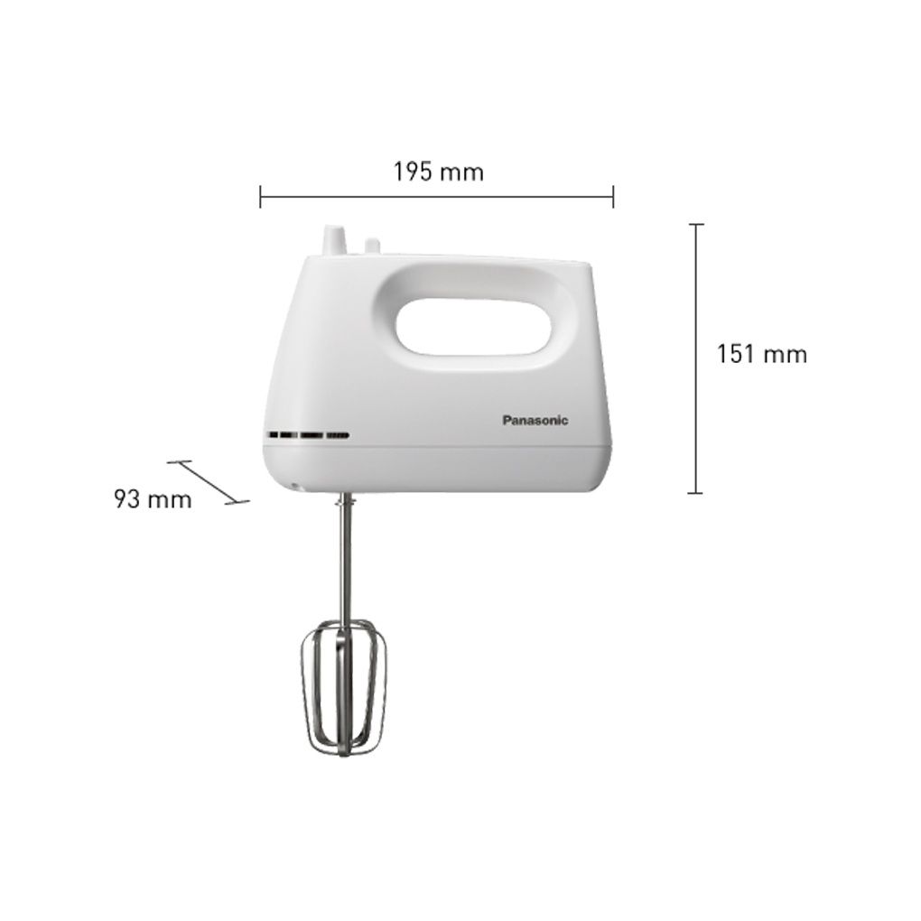 Máy đánh trứng Panasonic MK-GH3WRA - Chính Hãng, Mới, Full Box