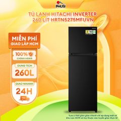 Tủ lạnh Hitachi Inverter 260 lít HRTN5275MFUVN
