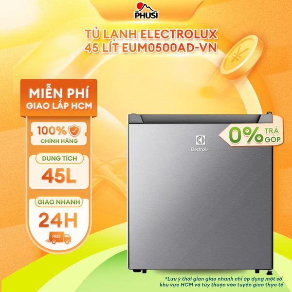 Tủ lạnh Electrolux 45 lít EUM0500AD-VN