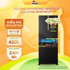 Tủ lạnh Panasonic Inverter 420 lít NR-BX471WGKV