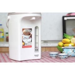 Bình thủy điện Panasonic NC-EG4000CSY 4 lít - Máy nấu nước ăn mì của hàng tiện lợi, văn phòng - Hàng Chính Hãng