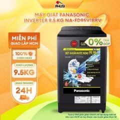 Máy Giặt Lồng Đứng Panasonic Inverter 9.5 Kg NA-FD95V1BRV