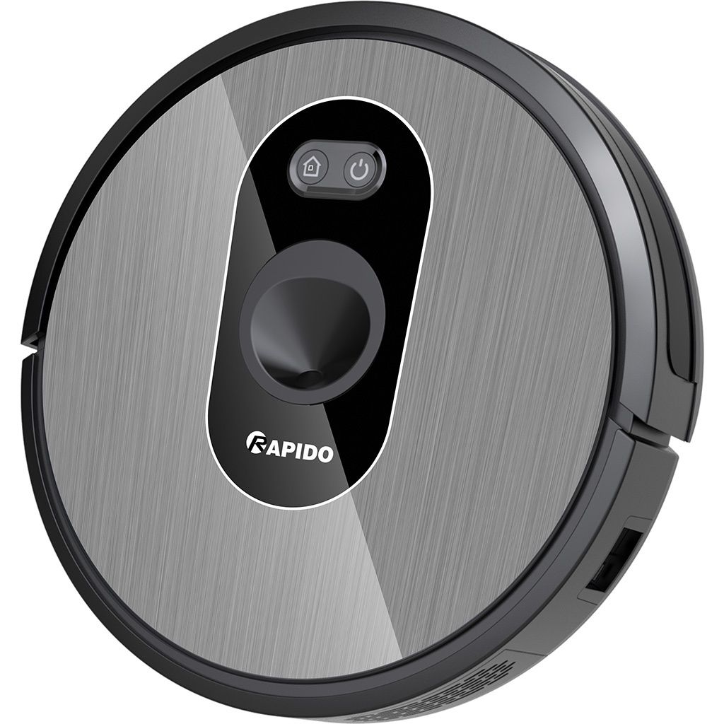 RRobot hút bụi lau nhà Rapido R6S Điều khiển bằng tiếng Việt, Lực hút mạnh mẽ lên tới 2500PA - Chính Hãng, Mới, Full Box