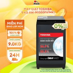 Máy giặt Toshiba 9 kg AW-M1000FV(MK)