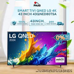 Smart Tivi QNED LG 4K 43 inch 43QNED80TSA