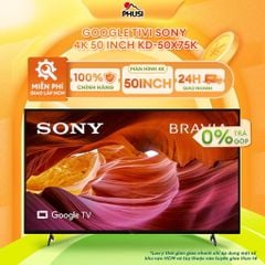 Google Tivi Sony 4K 50 inch KD-50X75K