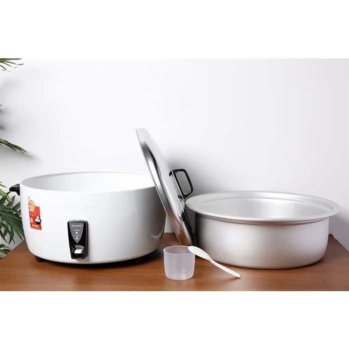 Nồi cơm nắp rời Sharp 10 lít KSH-D1010V nắp rời với công suất 2750W, giữ ấm đến 5h Hàng Mới Chính Hãng