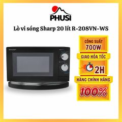 Lò vi sóng Sharp R-208VN-WS 20 lít