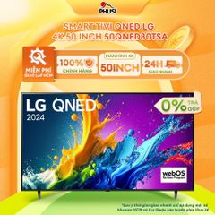 Smart Tivi QNED LG 4K 50 inch 50QNED80TSA