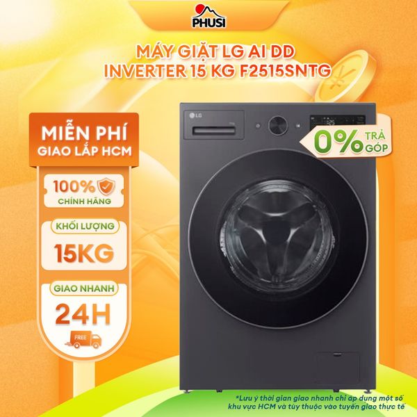 Máy giặt LG AI DD Inverter 15 kg F2515SNTG