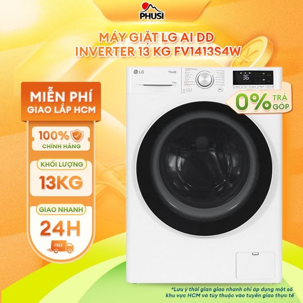 Máy giặt LG AI DD Inverter 13 kg FV1413S4W