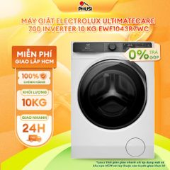 Máy Giặt Lồng Ngang Electrolux UltimateCare 700 Inverter 10 kg EWF1043R7WC