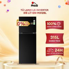 Tủ lạnh LG Inverter 315 Lít GN-M312BL