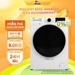 Máy giặt Beko Inverter 8 kg WCV10649XWST -