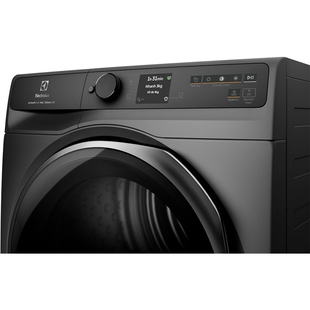 Máy Sấy Bơm Nhiệt Lồng Ngang Electrolux UltimateCare 9 kg EDH902R9SC