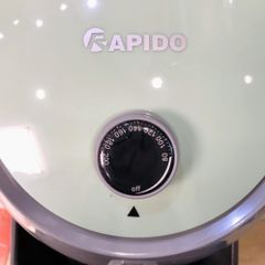 Nồi chiên không dầu 4L Rapido RAF-4.0M3 - Vỉ chiên bằng hợp kim nhôm phủ chống dính